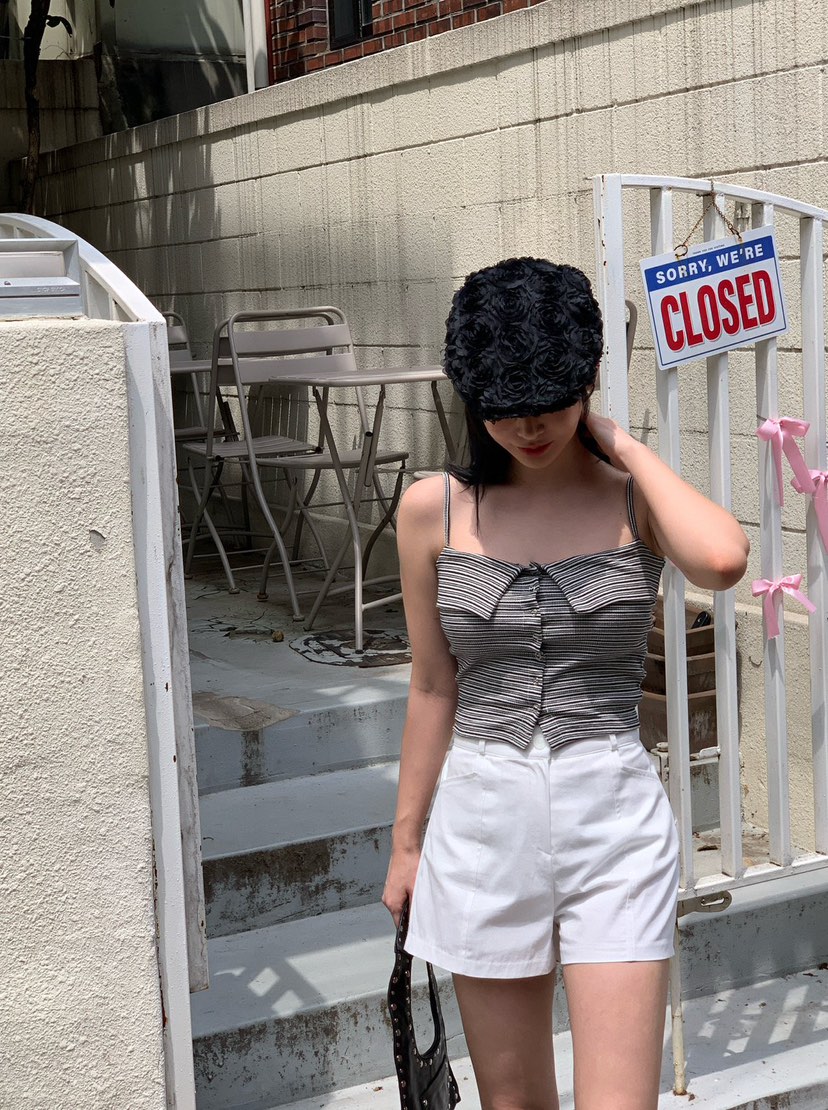 REVE CITE-L東大門㊣代購女士新款時尚推薦真品人氣吊帶背心REVE CITE吊帶/背心圖色4