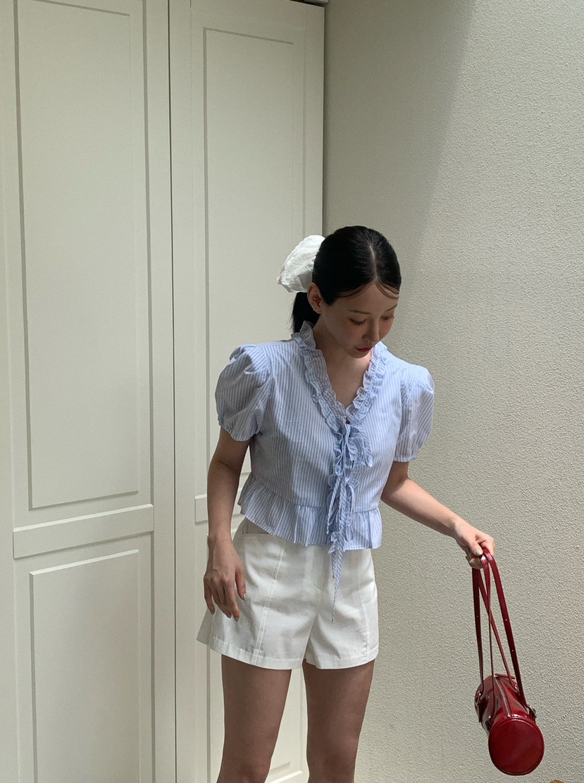 REVE CITE-L東大門㊣直郵女士新款推薦休閑人氣25春夏短褲REVE CITE短褲