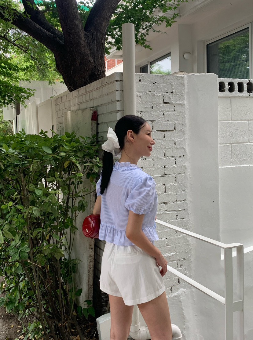 REVE CITE-L東大門㊣直郵女士新款推薦休閑人氣25春夏短褲REVE CITE短褲