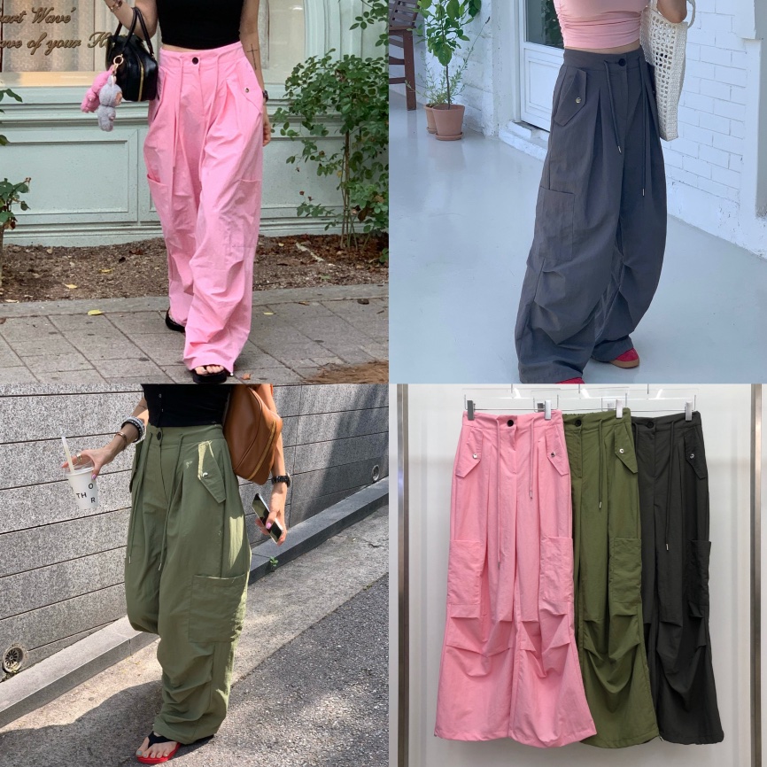 REVE CITE-L韓國代購㊣女士新款休閑熱賣真品職業休閑褲插肩REVE CITE休閑褲