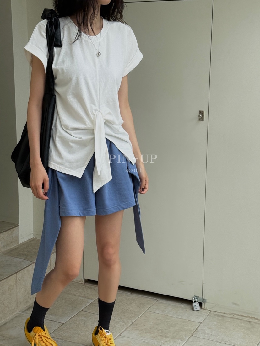 PIN-UP韓國代購㊣女士新品職業真品時尚推薦人氣熱賣休閑T恤PIN-UPT恤