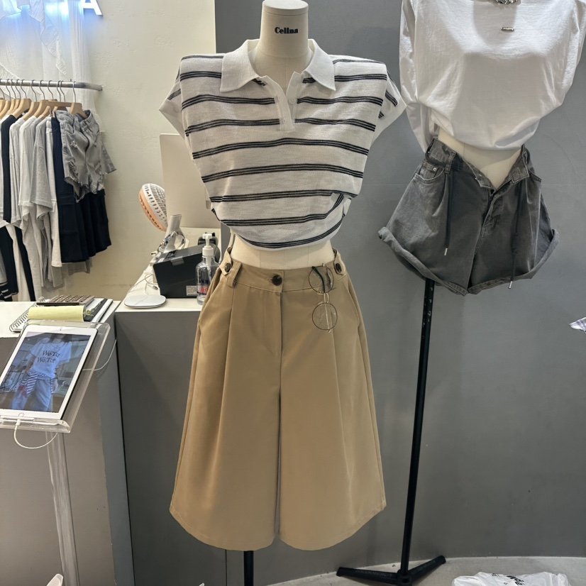 CELINA東大門㊣實拍女裝新品人氣休閑真品時尚職業針織衫亞麻CELI_NA針織衫