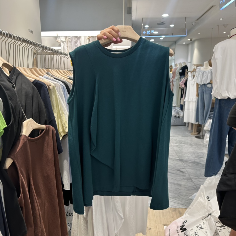 REVE-L韓國代購㊣女裝新款真品人氣熱賣25春夏時尚吊帶背心REVE-L吊帶/背心圖色2