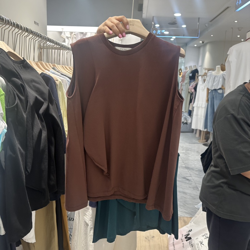 REVE-L韓國代購㊣女裝新款真品人氣熱賣25春夏時尚吊帶背心REVE-L吊帶/背心圖色4