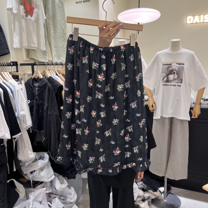 DAISY DRESS東大門㊣實拍女士新品時尚25春夏半身裙中短裙DAISY DRESS半身裙/中短裙