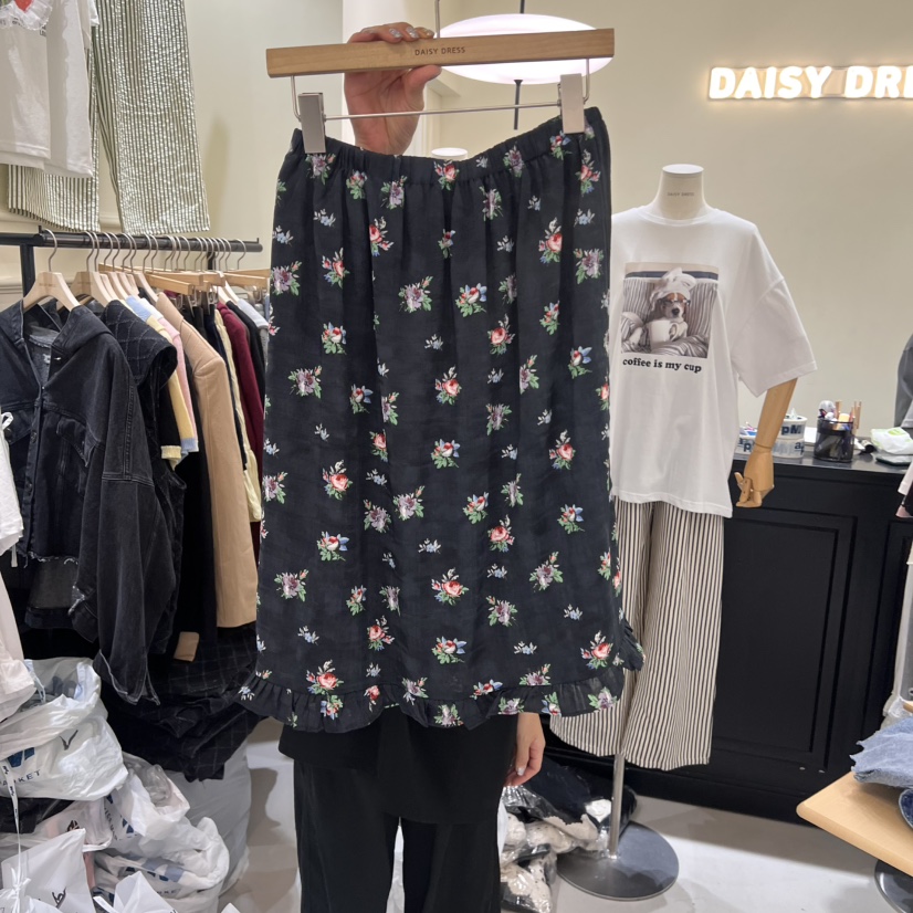 DAISY DRESS東大門㊣實拍女士新品時尚25春夏半身裙中短裙DAISY DRESS半身裙/中短裙圖色2
