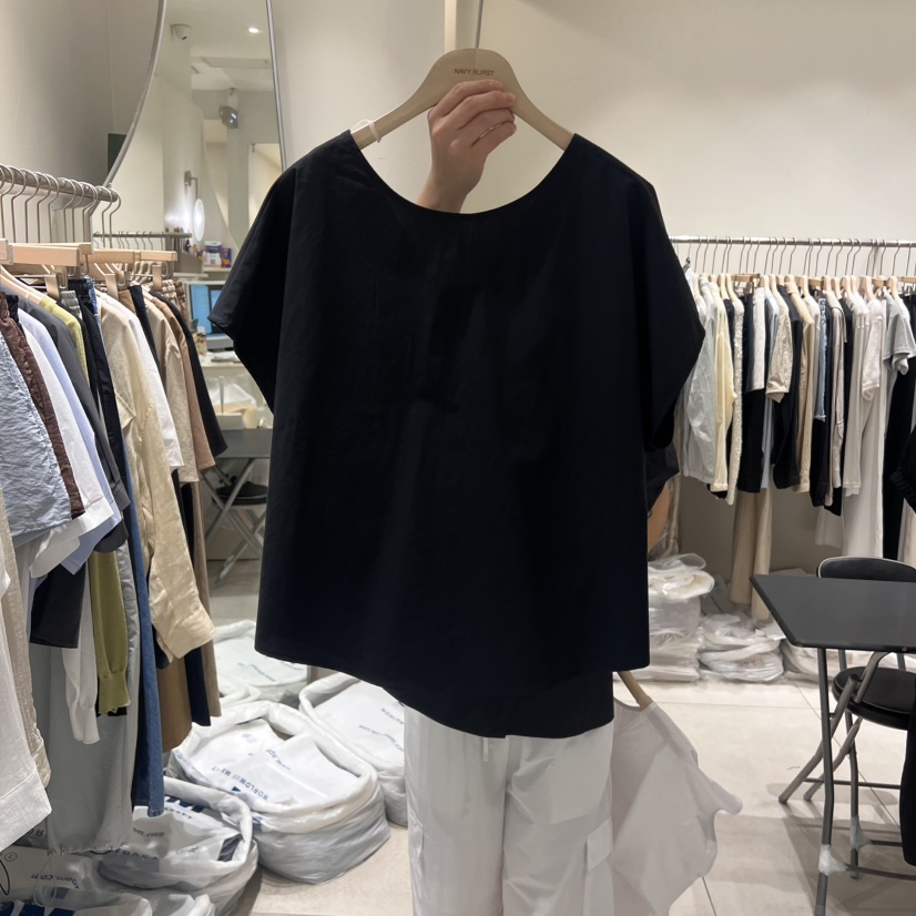 NAVYBURST韓國直郵㊣女裝新款職業休閑25春夏人氣襯衫蕾絲衫NAVY BURST襯衫/蕾絲衫圖色2