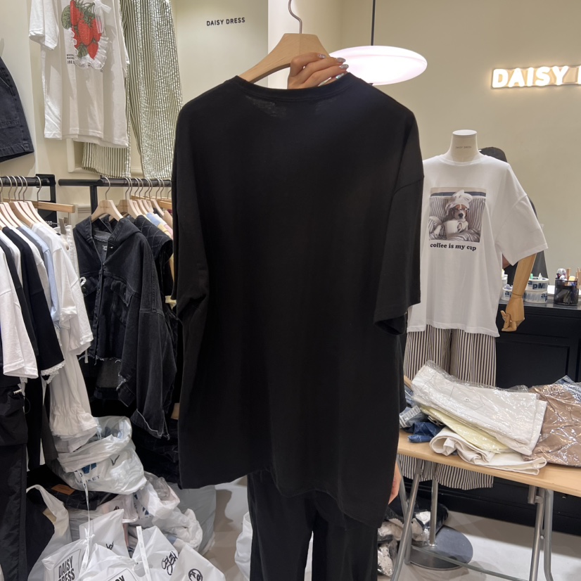 DAISY DRESS東大門㊣直郵女裝新款時尚職業推薦人氣25春夏T恤DAISY DRESST恤
