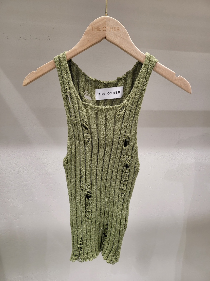 THE OTHER東大門㊣直郵女裝新品25春夏真品休閑吊帶背心復古THE OTHER吊帶/背心