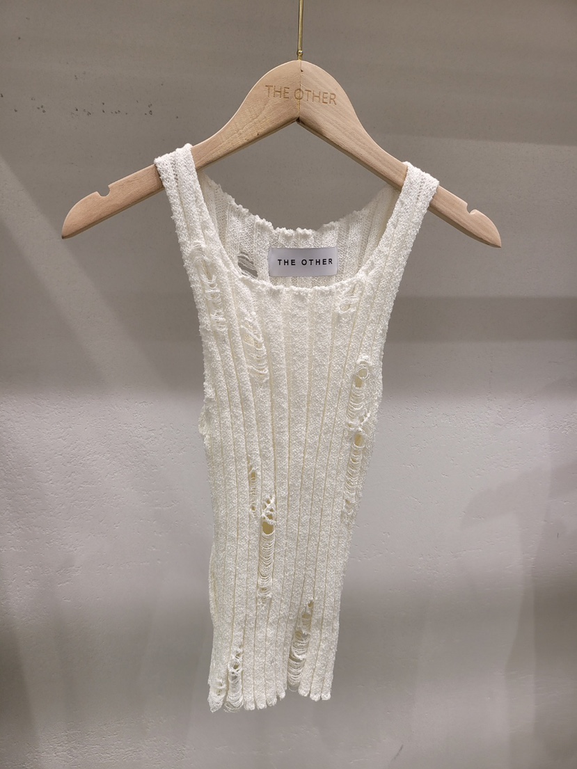 THE OTHER東大門㊣直郵女裝新品25春夏真品休閑吊帶背心復古THE OTHER吊帶/背心圖色2