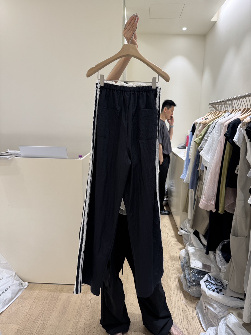 FLOWER-L東大門㊣實拍女士新品25春夏真品職業推薦休閑休閑褲FLOWER休閑褲
