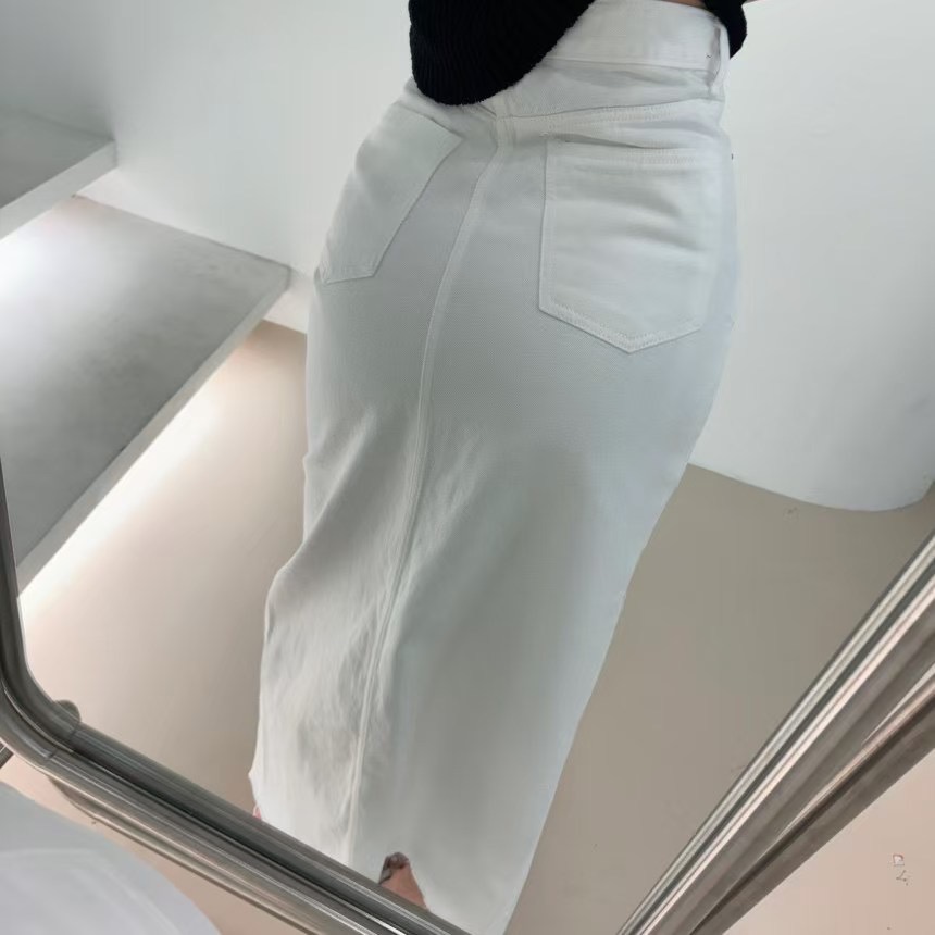 BOUND東大門㊣實拍女士新款推薦25春夏時尚熱賣休閑職業長裙BOUND長裙