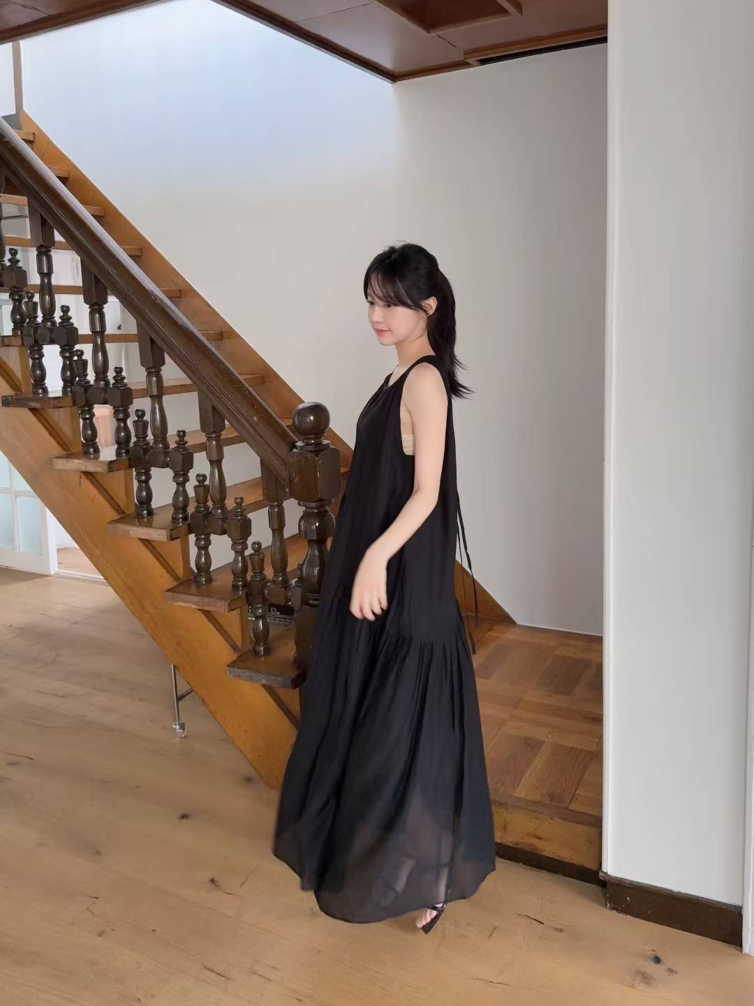 BOUND韓國直郵㊣女士新品休閑熱賣25春夏人氣推薦職業連衣裙BOUND連衣裙