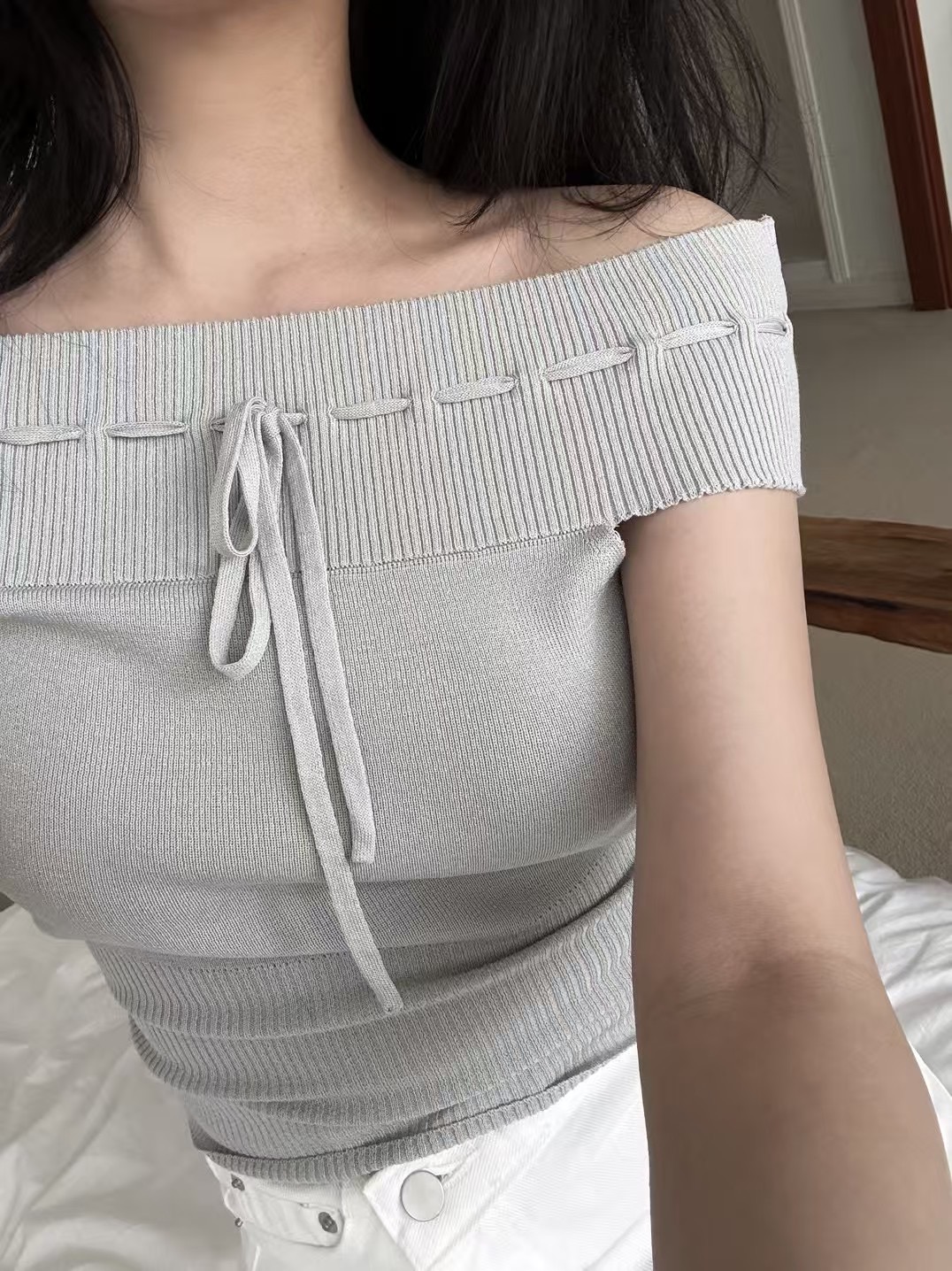 BOUND韓國代購㊣女裝新品推薦職業時尚熱賣人氣25春夏針織衫BOUND針織衫