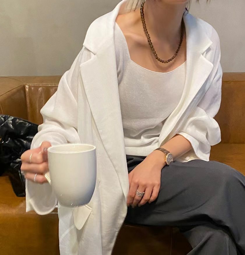 IRVING PLACE韓國直郵㊣女士新款職業25春夏時尚人氣吊帶背心ONEBYONE吊帶/背心