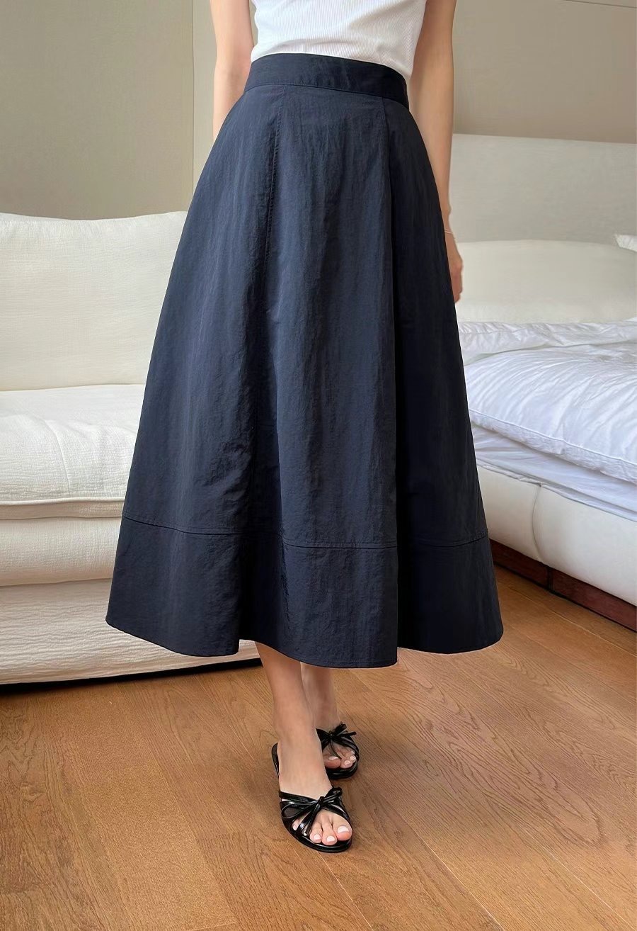 ALLU東大門㊣代購女裝新品25春夏人氣職業推薦熱賣休閑長裙ALLU長裙圖色3