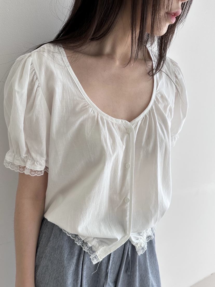 CYLINDER東大門㊣代購女裝新款人氣熱賣職業時尚襯衫蕾絲衫CYLINDER襯衫/蕾絲衫