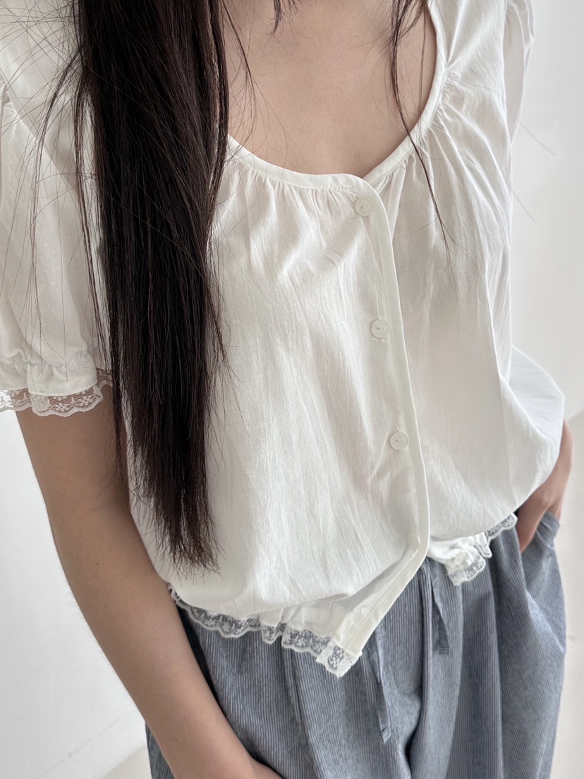 CYLINDER東大門㊣代購女裝新款人氣熱賣職業時尚襯衫蕾絲衫CYLINDER襯衫/蕾絲衫