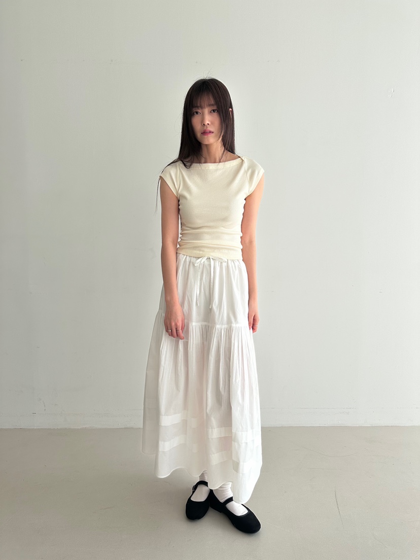 CYLINDER韓國代購㊣女裝新款職業25春夏推薦時尚休閑熱賣長裙CYLINDER長裙