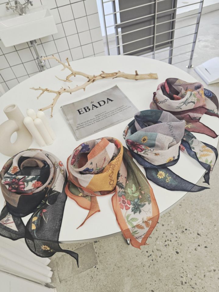 EBADA東大門㊣實拍女裝新品職業休閑推薦時尚人氣25春夏圍巾披肩EBADA圍巾/披肩
