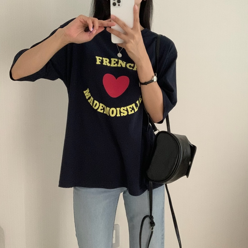 HELLO JINI東大門㊣直郵女士新品時尚休閑人氣熱賣推薦T恤HELLO JINIT恤