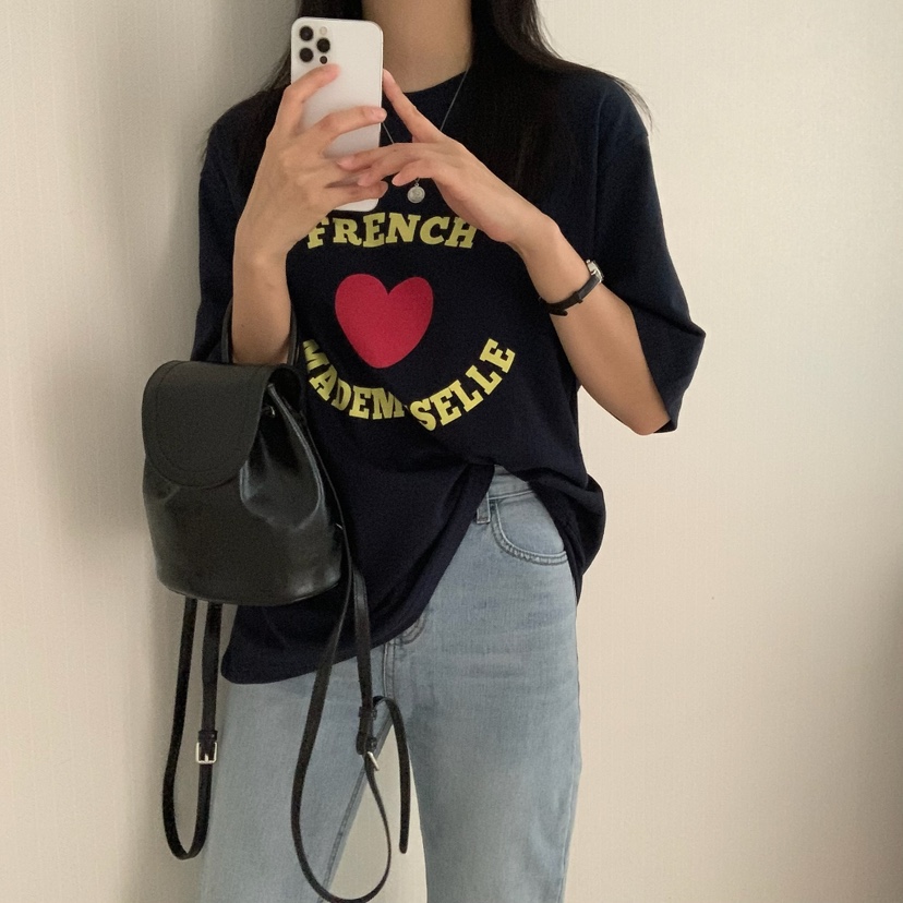 HELLO JINI東大門㊣直郵女士新品時尚休閑人氣熱賣推薦T恤HELLO JINIT恤