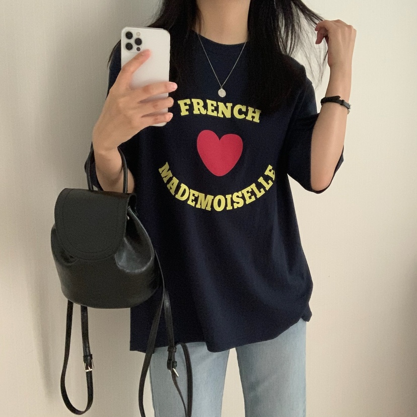 HELLO JINI東大門㊣直郵女士新品時尚休閑人氣熱賣推薦T恤HELLO JINIT恤