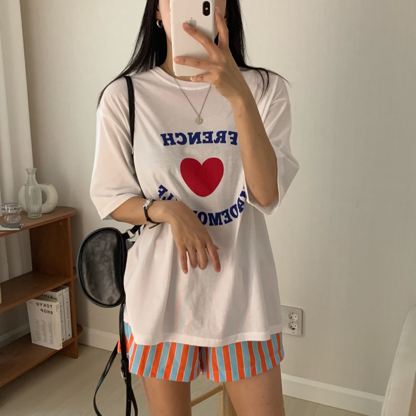 HELLO JINI東大門㊣直郵女士新品時尚休閑人氣熱賣推薦T恤HELLO JINIT恤