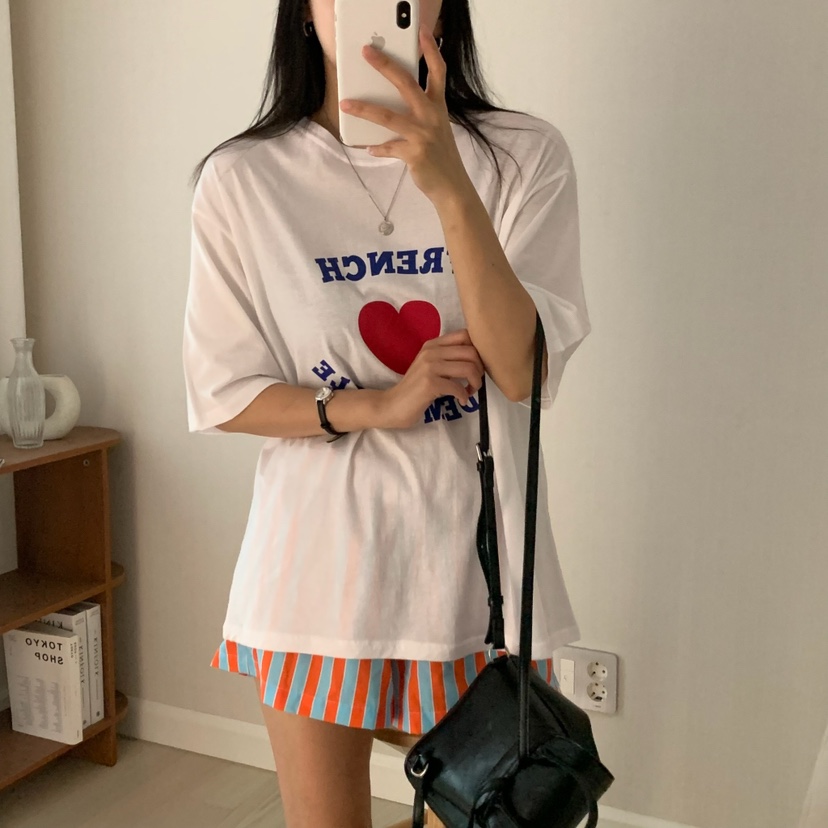 HELLO JINI東大門㊣直郵女士新品時尚休閑人氣熱賣推薦T恤HELLO JINIT恤