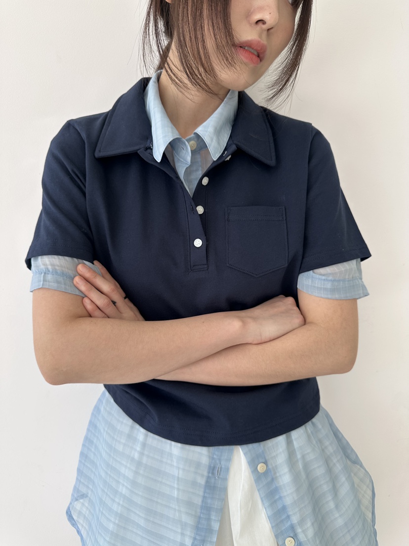 CYLINDER東大門㊣代購女士新款休閑25春夏推薦職業時尚人氣T恤CYLINDERT恤