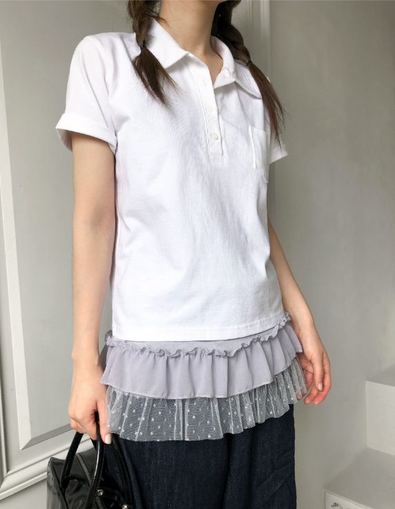 CYLINDER東大門㊣代購女士新款休閑25春夏推薦職業時尚人氣T恤CYLINDERT恤