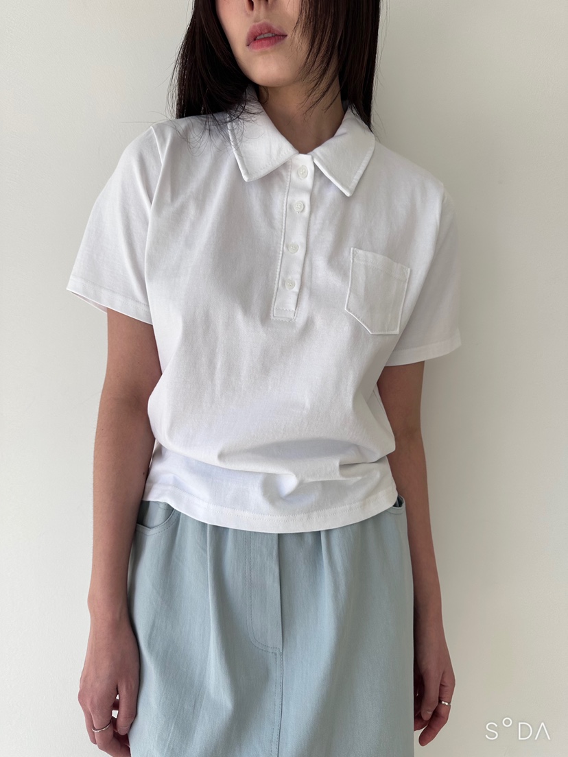 CYLINDER東大門㊣代購女士新款休閑25春夏推薦職業時尚人氣T恤CYLINDERT恤