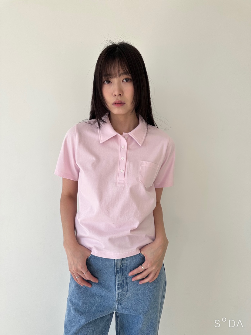 CYLINDER東大門㊣代購女士新款休閑25春夏推薦職業時尚人氣T恤CYLINDERT恤