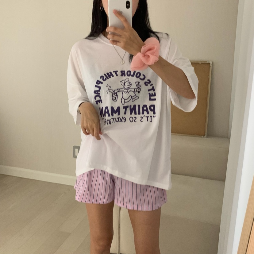 HELLO JINI韓國代購㊣女裝新品推薦人氣休閑熱賣職業時尚T恤HELLO JINIT恤