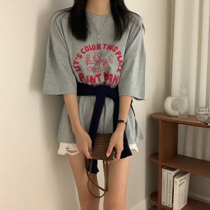 HELLO JINI韓國代購㊣女裝新品推薦人氣休閑熱賣職業時尚T恤HELLO JINIT恤