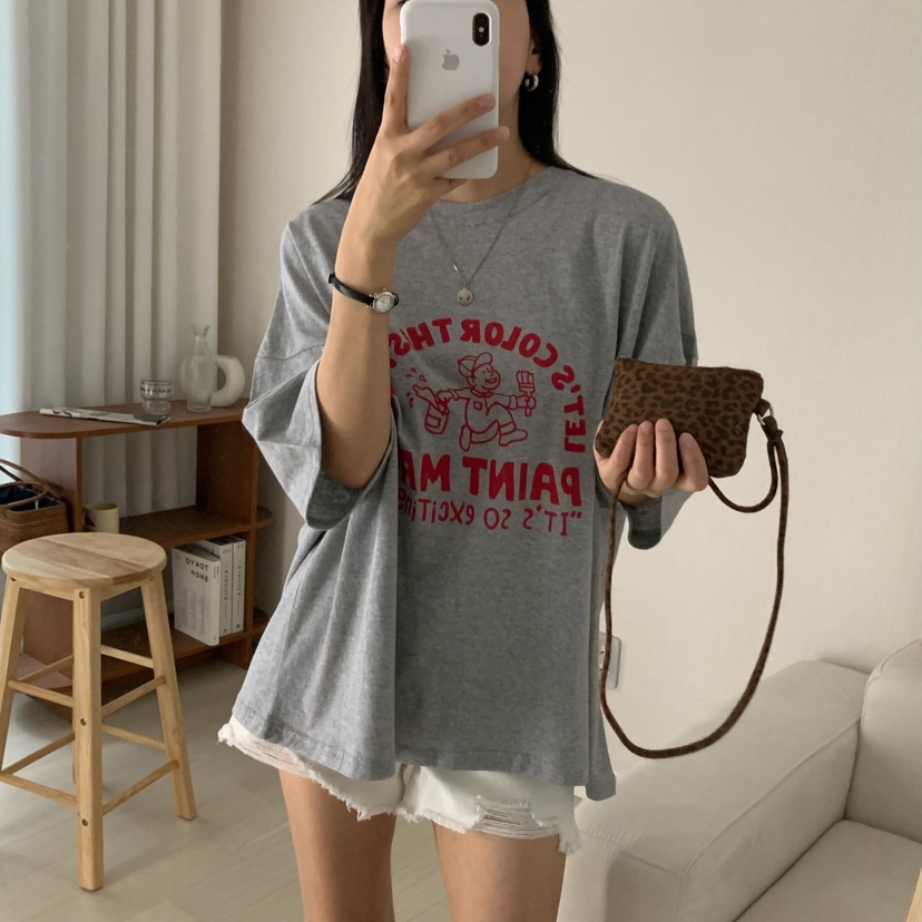 HELLO JINI韓國代購㊣女裝新品推薦人氣休閑熱賣職業時尚T恤HELLO JINIT恤
