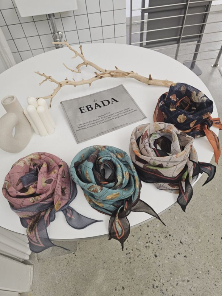 EBADA東大門㊣代購女裝新品人氣職業時尚25春夏推薦圍巾披肩EBADA圍巾/披肩