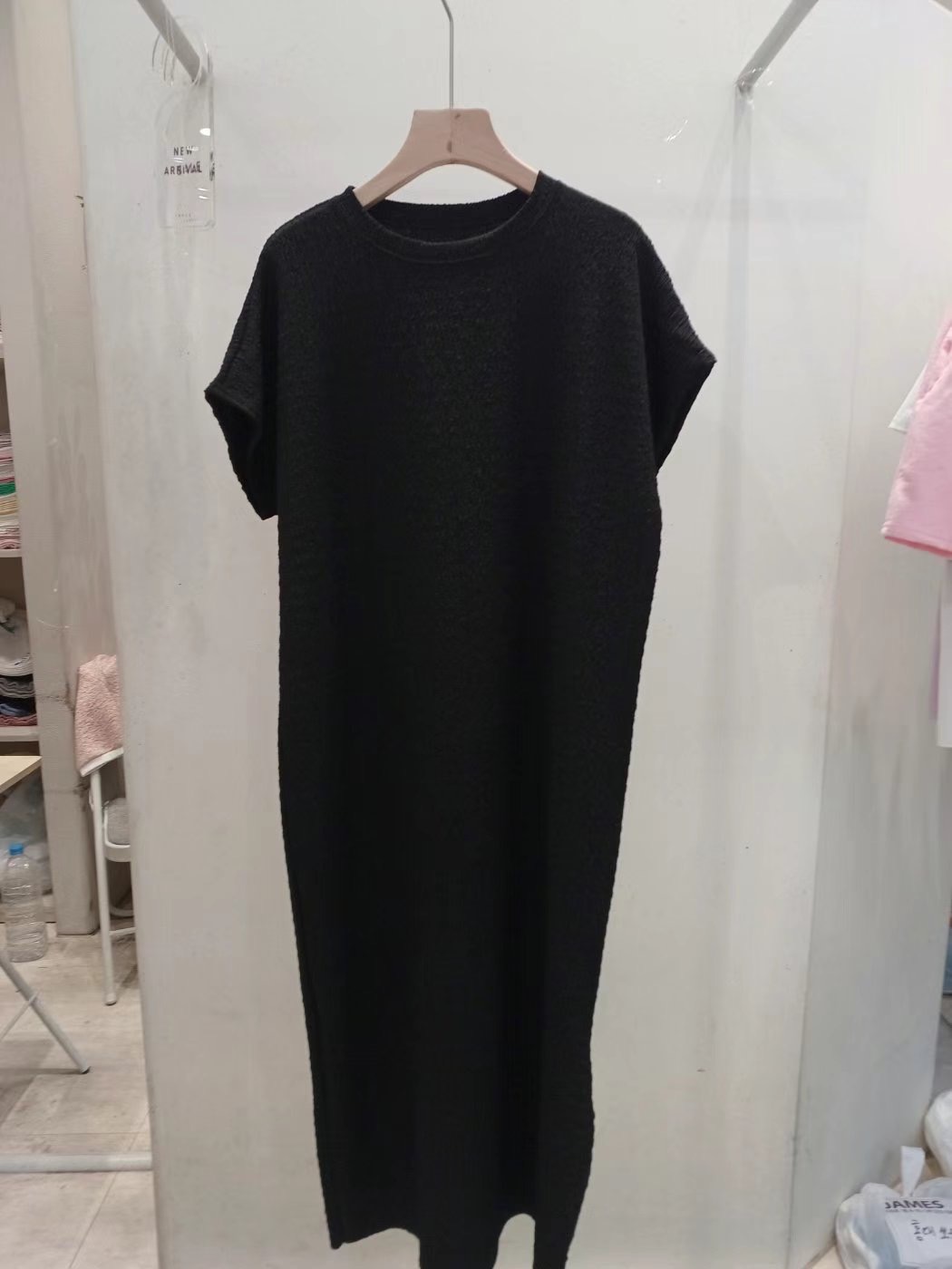 JAMES 제임스東大門㊣直郵女裝新品休閑人氣連衣裙寬松長款JAMES連衣裙圖色2