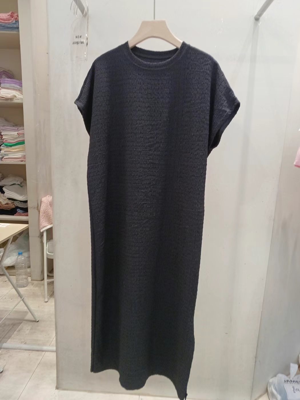 JAMES 제임스東大門㊣直郵女裝新品休閑人氣連衣裙寬松長款JAMES連衣裙圖色3