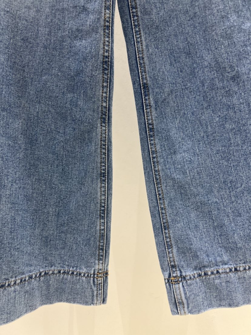 SHIRRING韓國代購㊣女裝新品時尚熱賣人氣推薦休閑牛仔褲打折SHIRRING牛仔褲