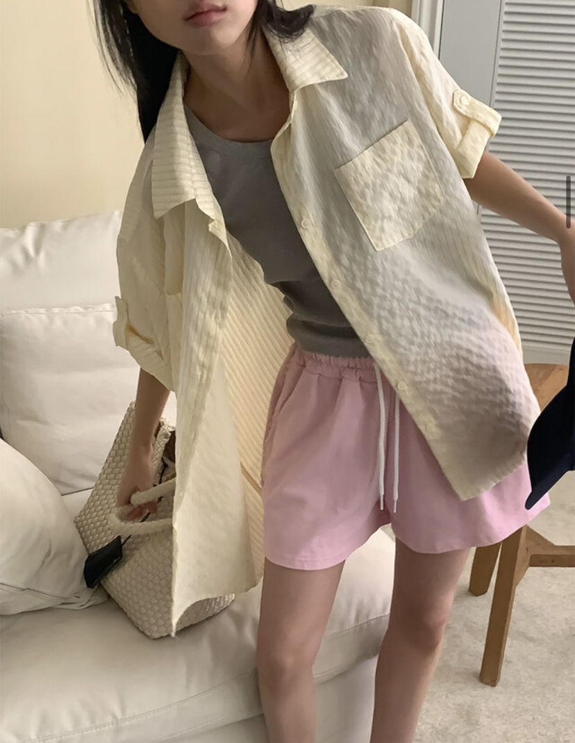 EOMPIT東大門㊣直郵女裝新款職業時尚推薦熱賣休閑襯衫蕾絲衫EOMPIT襯衫/蕾絲衫