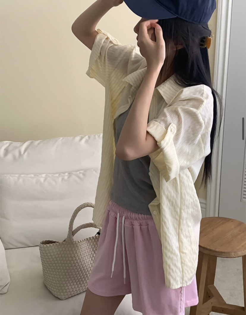 EOMPIT東大門㊣直郵女裝新款職業時尚推薦熱賣休閑襯衫蕾絲衫EOMPIT襯衫/蕾絲衫