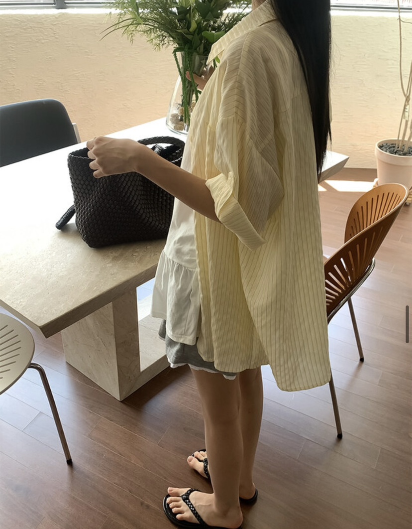 EOMPIT東大門㊣直郵女裝新款職業時尚推薦熱賣休閑襯衫蕾絲衫EOMPIT襯衫/蕾絲衫
