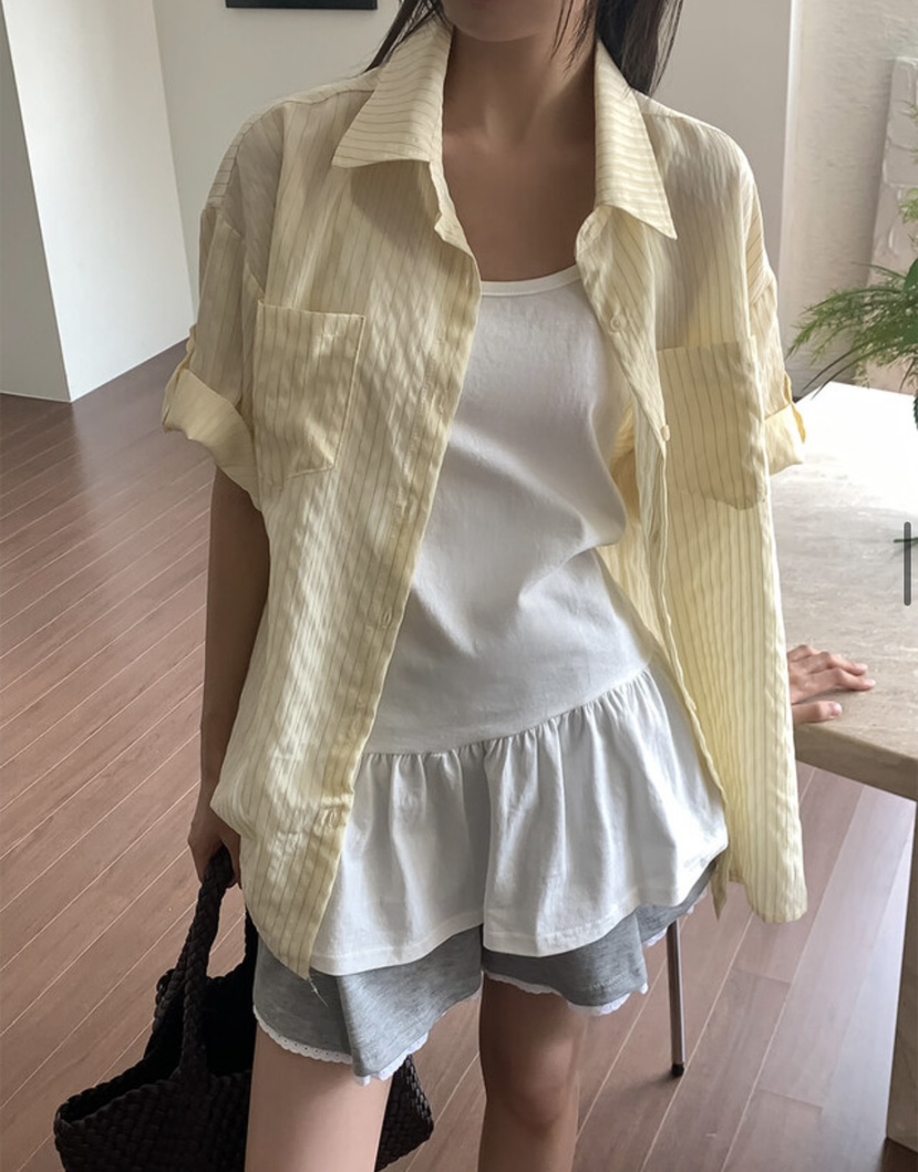 EOMPIT東大門㊣直郵女裝新款職業時尚推薦熱賣休閑襯衫蕾絲衫EOMPIT襯衫/蕾絲衫