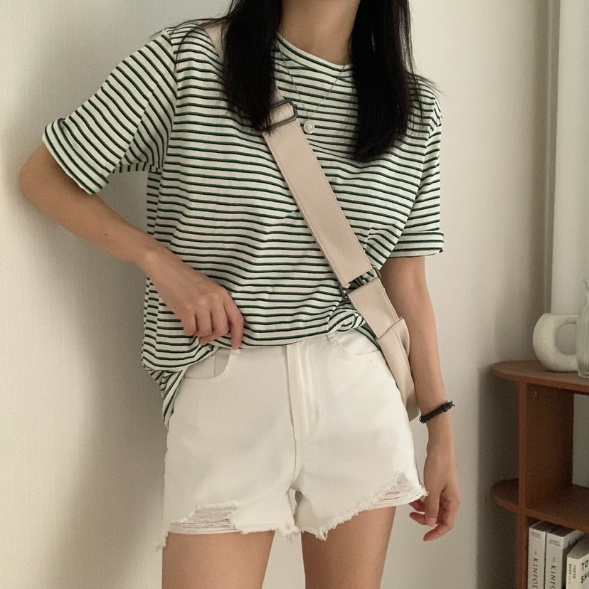 HELLO JINI東大門㊣直郵女裝新品25春夏時尚人氣熱賣推薦T恤HELLO JINIT恤