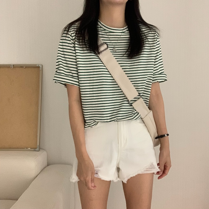HELLO JINI東大門㊣直郵女裝新品25春夏時尚人氣熱賣推薦T恤HELLO JINIT恤