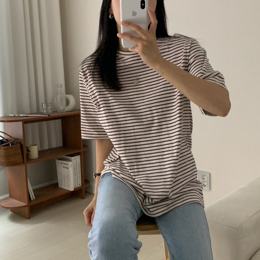 HELLO JINI東大門㊣直郵女裝新品25春夏時尚人氣熱賣推薦T恤HELLO JINIT恤