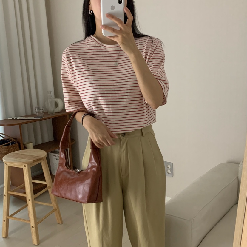 HELLO JINI東大門㊣直郵女裝新品25春夏時尚人氣熱賣推薦T恤HELLO JINIT恤