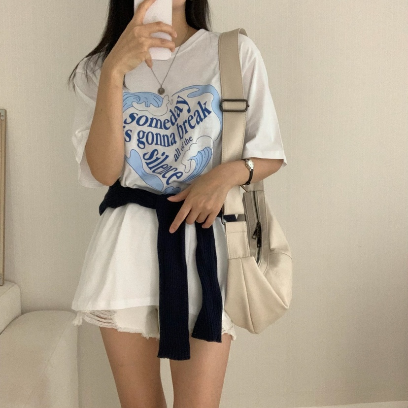 HELLO JINI東大門㊣直郵女裝新款熱賣推薦時尚25春夏職業T恤HELLO JINIT恤