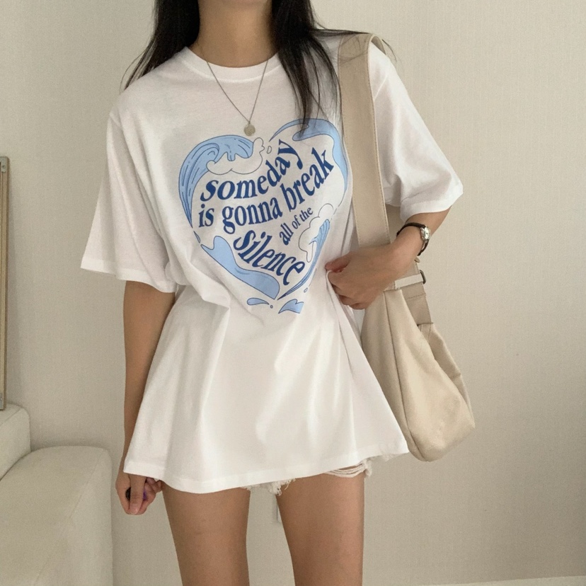 HELLO JINI東大門㊣直郵女裝新款熱賣推薦時尚25春夏職業T恤HELLO JINIT恤